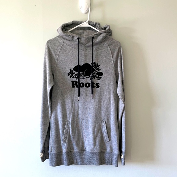 Roots hooded tunic sweater EUC - Picture 1 of 3